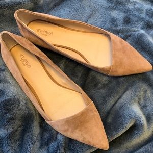 Crown Vintage Suede Noelle Flats